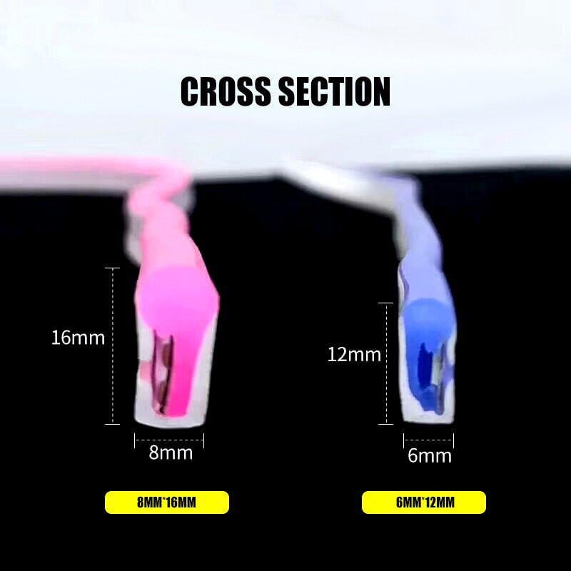 Світлодіодна стрічка неонова Prolum Series SM 6x12 IP68 12V Синій (120010) - фото 8 Світлодіодна стрічка неонова Prolum Series SM 6x12 IP68 12V Синій (120010) - фото 8