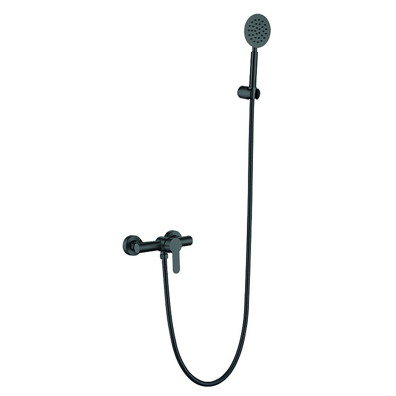 Змішувач для душу Zerix DAX-003 з нержавіючої сталі SUS304 Black (ZX4813)