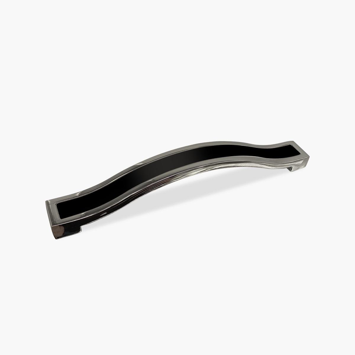 Ручка Bravo Combination 128 мм Хром с черным (24172585) - фото 1 Ручка Bravo Combination 128 мм Хром с черным (24172585) - фото 1