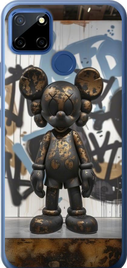 Чехол на Realme C12 Bronze kaws v2 (6098t-2240-42517)