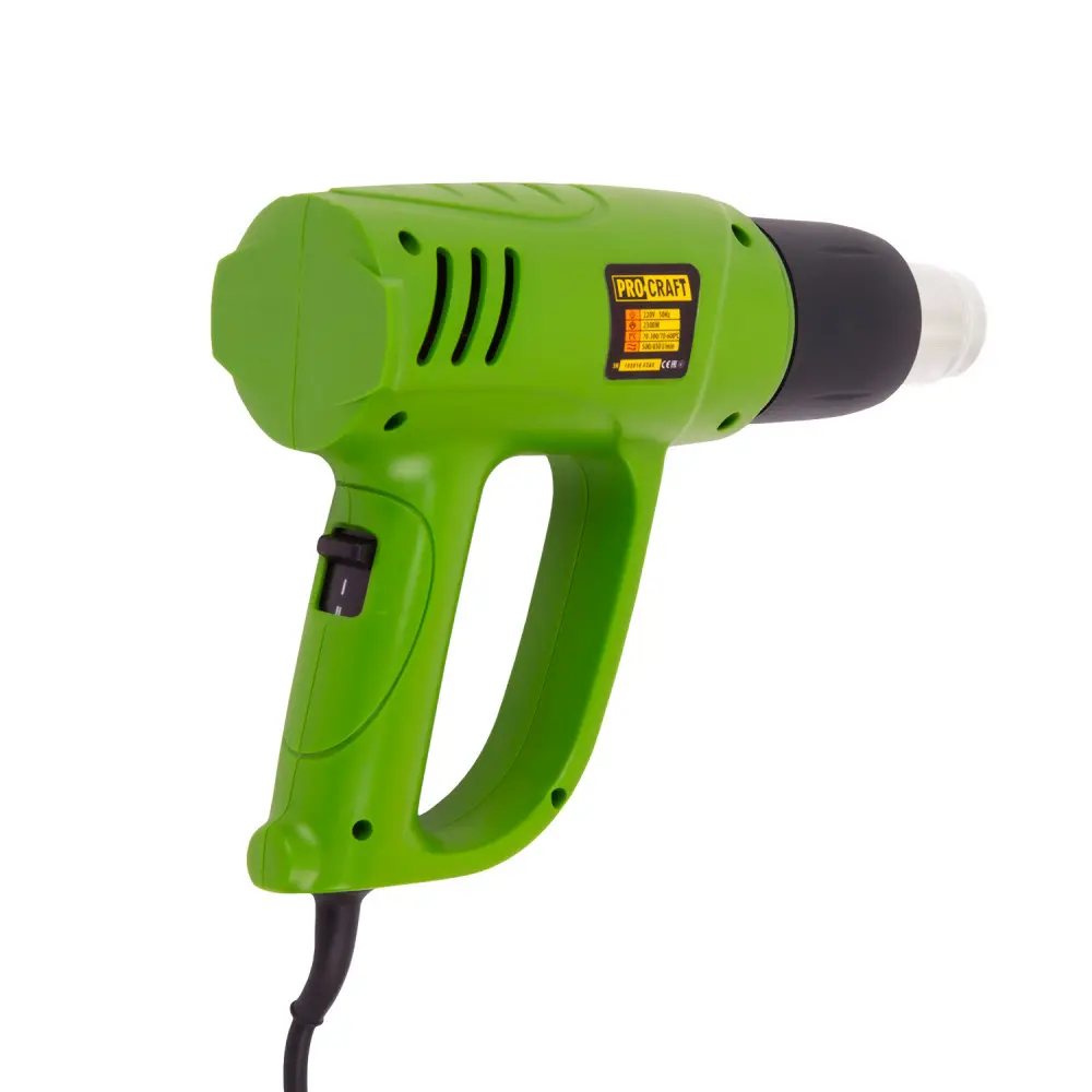 Фен будівельний ProCraft PH2200E - фото 5 Фен будівельний ProCraft PH2200E - фото 5
