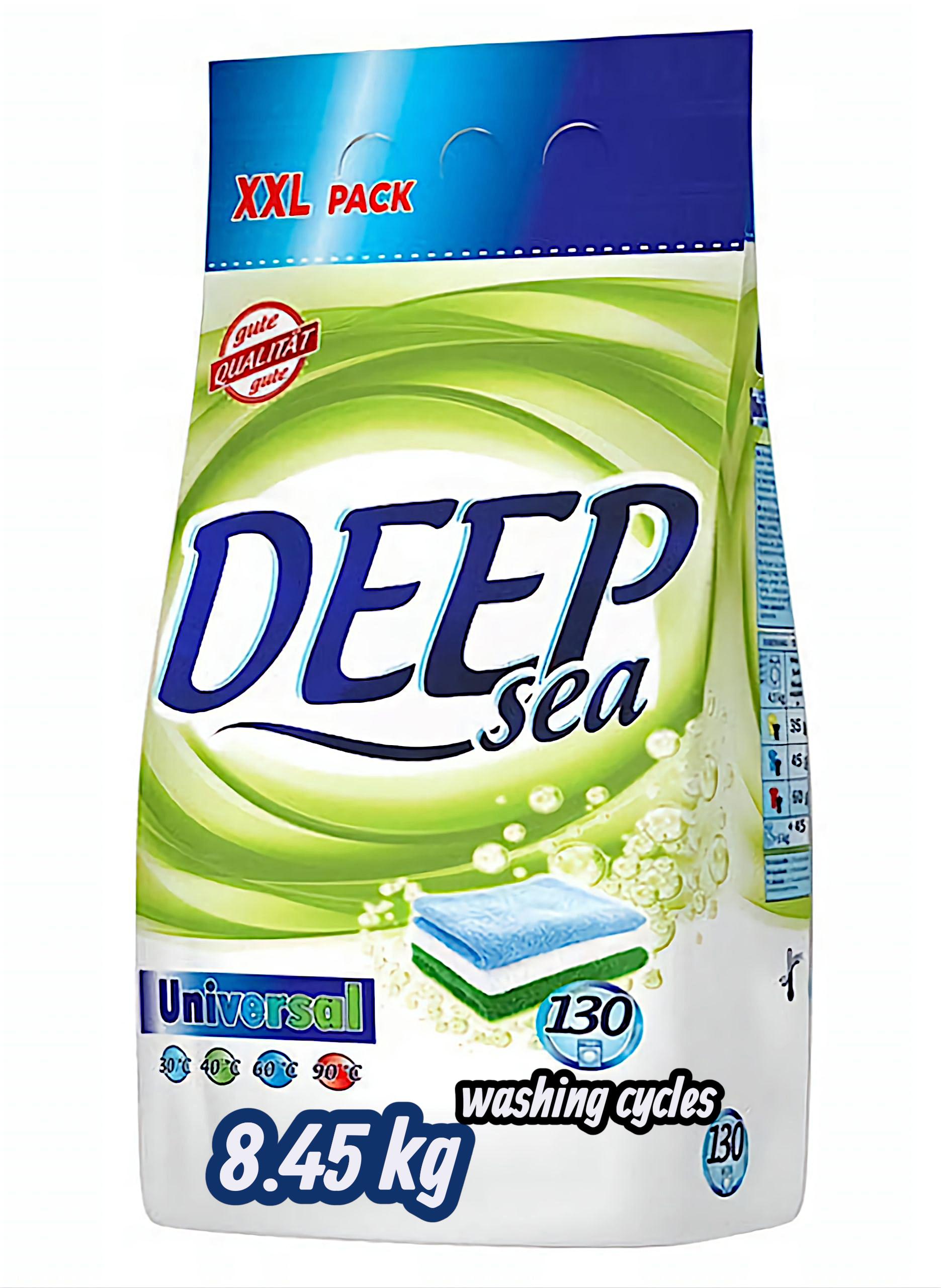 Порошок для стирки универсальный Deep Sea 8,45 кг 130 цыклов стирки (998884)