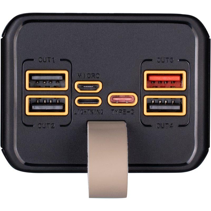 Повербанк Gelius Wide GP-PB308 40000 mAh QC+PD 22,5W Led Black (99213) - фото 6