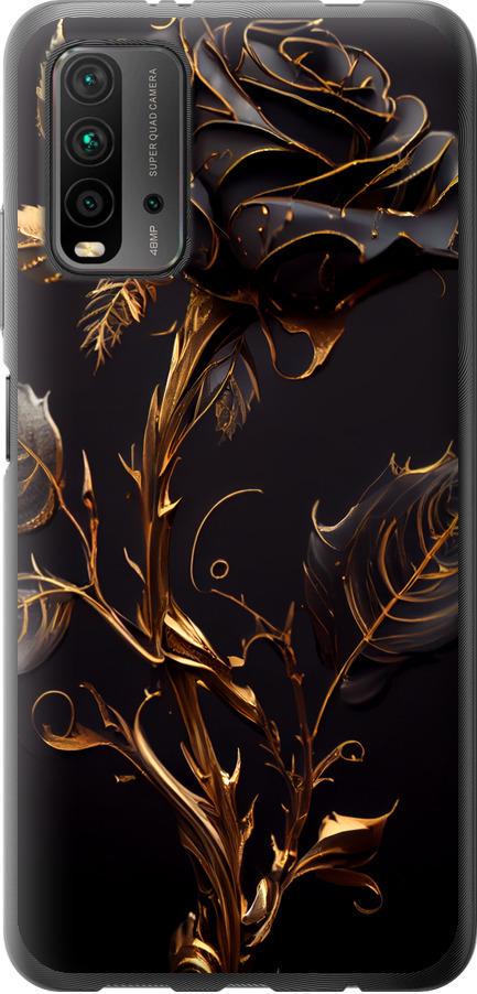 Чехол на Xiaomi Redmi 9T Роза 3 (5552u-2257-42517) Чехол на Xiaomi Redmi 9T Роза 3 (5552u-2257-42517)