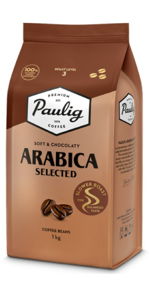 Кофе Paulig Arabica Selected в зернах 1 кг