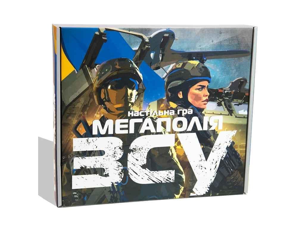 Настольная игра Strateg Мегаполия ЗСУ на украинском языке 30775 (1002255)