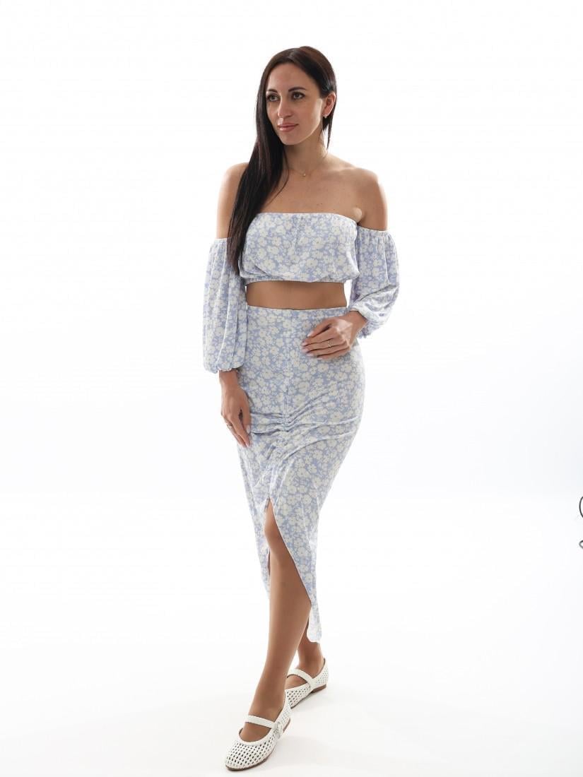 Юбка женская est. 1991 р. 44 Голубой (280604-44)