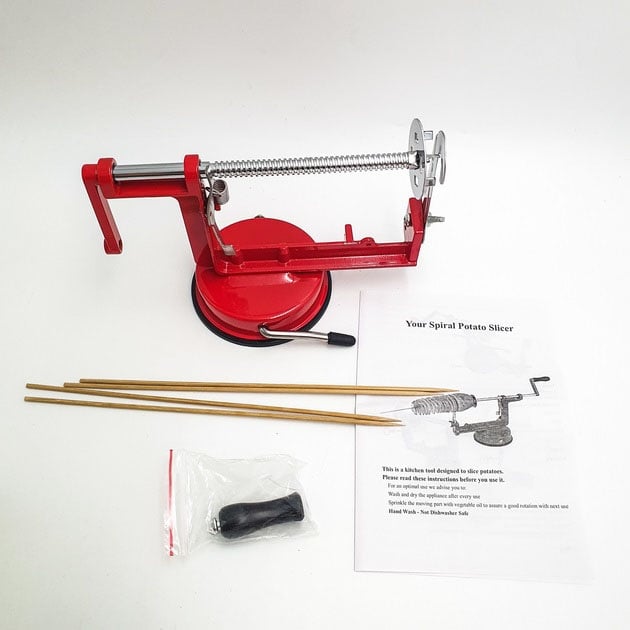 Овочерізка SPIRAL POTATO SLICER кортопля/чіпси/спіраллю (tf6709) - фото 7 Овочерізка SPIRAL POTATO SLICER кортопля/чіпси/спіраллю (tf6709) - фото 7