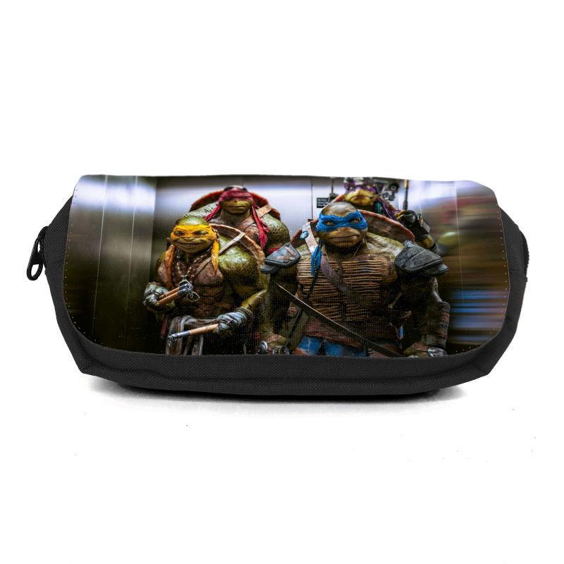 Пенал школьный Ракушки Ниндзя Ninja Turtles TMNT-0019 Черный (1529788993)