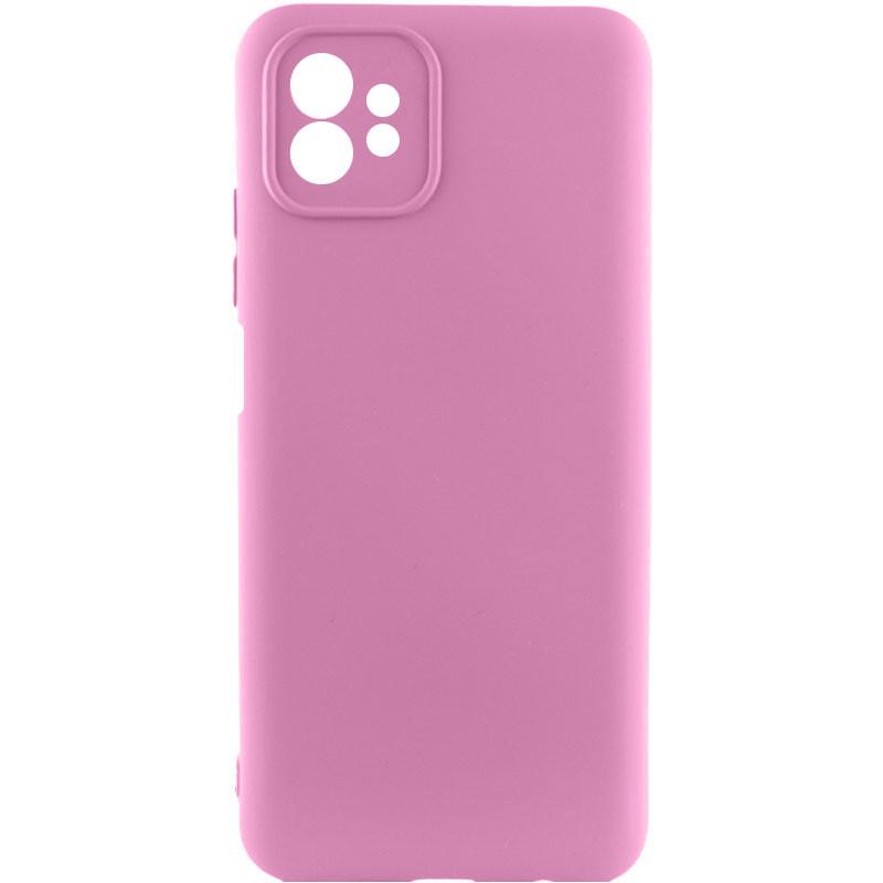 Протиударний Чохол Silicone Cover Lakshmi Full Camera (AA) для Motorola Moto G32 Рожевий/Pink