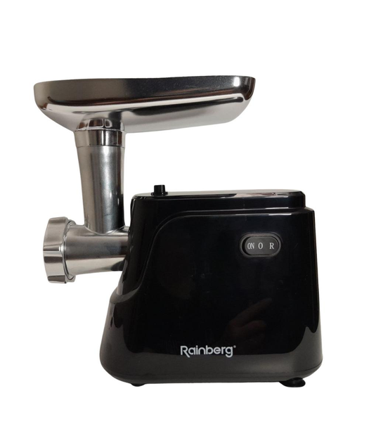 Мясорубка электрическая Rainberg RB-677 2600W с насадкой для колбас Черный (28459198)
