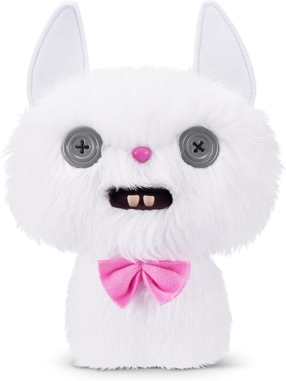 Мягкая игрушка Fuggler Alley Cats Cheezee White by Zuru Дева Пушинка 23 см