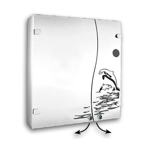 Шкаф зеркальный 600х700х140 мм (ШК813) - фото 2 Шкаф зеркальный 600х700х140 мм (ШК813) - фото 2