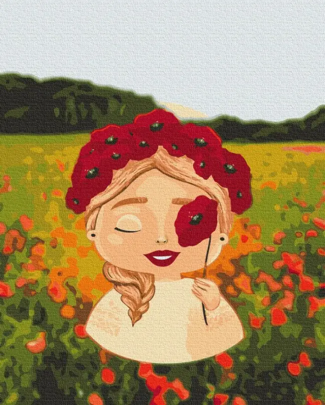 Картина по номерам Brushme Маковый венчик 40x50 см (BSM-B53284) Картина по номерам Brushme Маковый венчик 40x50 см (BSM-B53284)