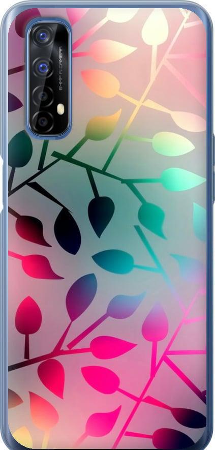 Чехол на Realme 7 Листья (2235u-2081-42517)