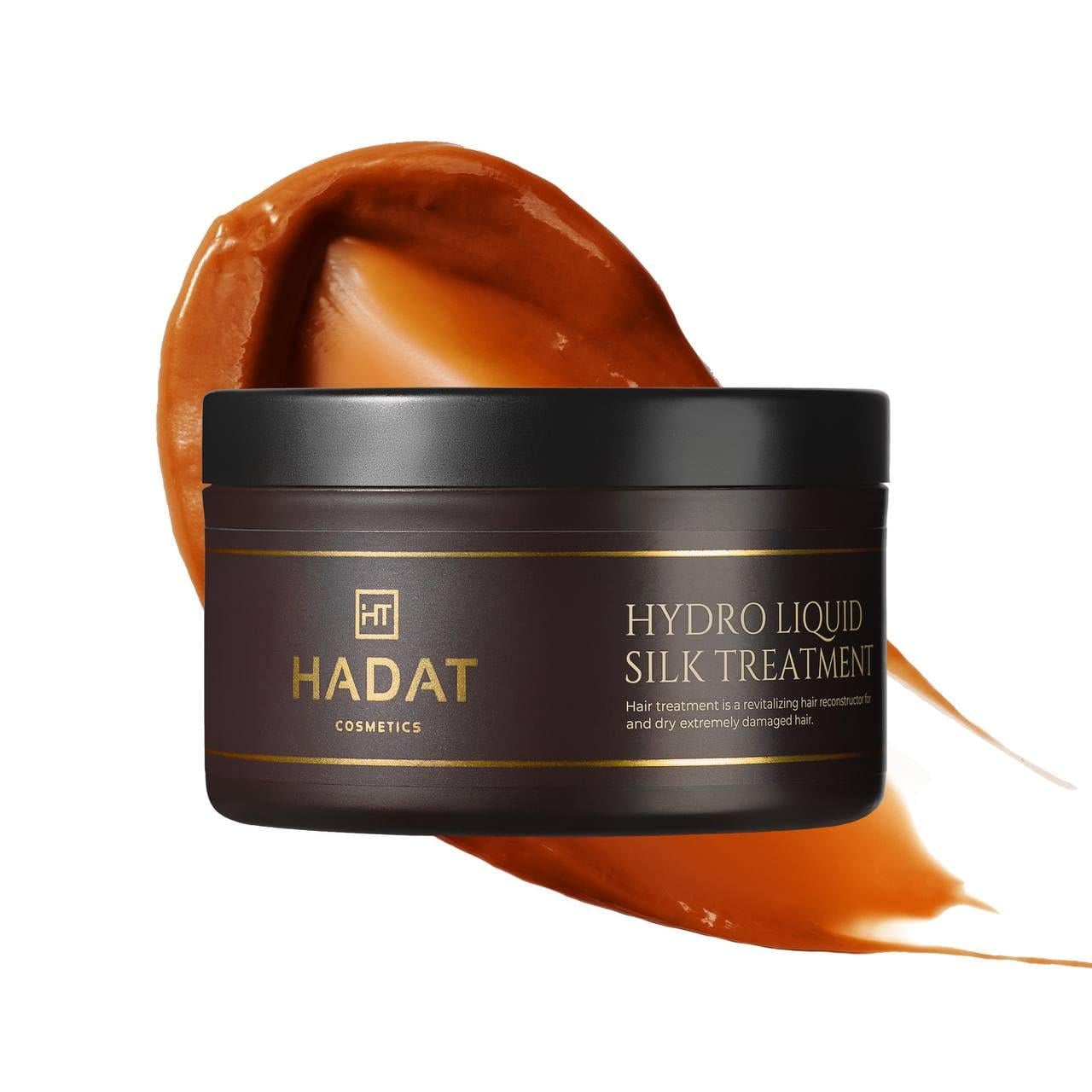 Интенсивно восстанавливающая маска для волос Hadat Cosmetics Cosmetics Hydro Liquid Silk Treatment 300 мл