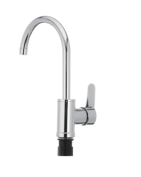 Смеситель для мойки PLAMIX LEON-11 высокий однорычажный пластик Хром (b-PM0010) - фото 3 Смеситель для мойки PLAMIX LEON-11 высокий однорычажный пластик Хром (b-PM0010) - фото 3