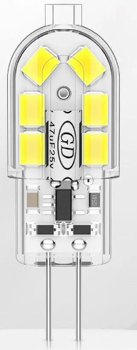 Лампы светодиодные Cnkeeo G4 2 Вт 10 шт. (X001QQFZWX) - фото 1