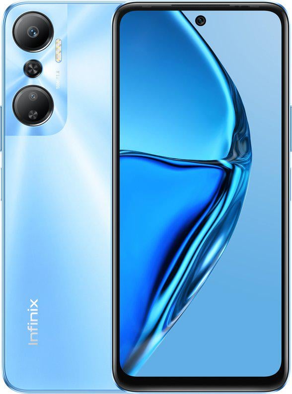 Смартфон Infinix Hot 20 4G 4/128Gb Blue - фото 1