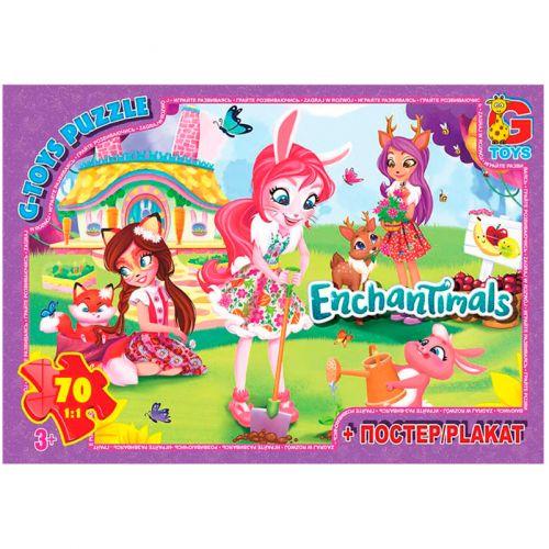 Пазлы из серии Enchantimals 70 элементов (2987476290)