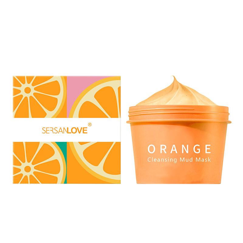 Маска для обличчя грязьова Sersanlove Orange Cleansing Mud Mask з екстрактом апельсину (22392047)