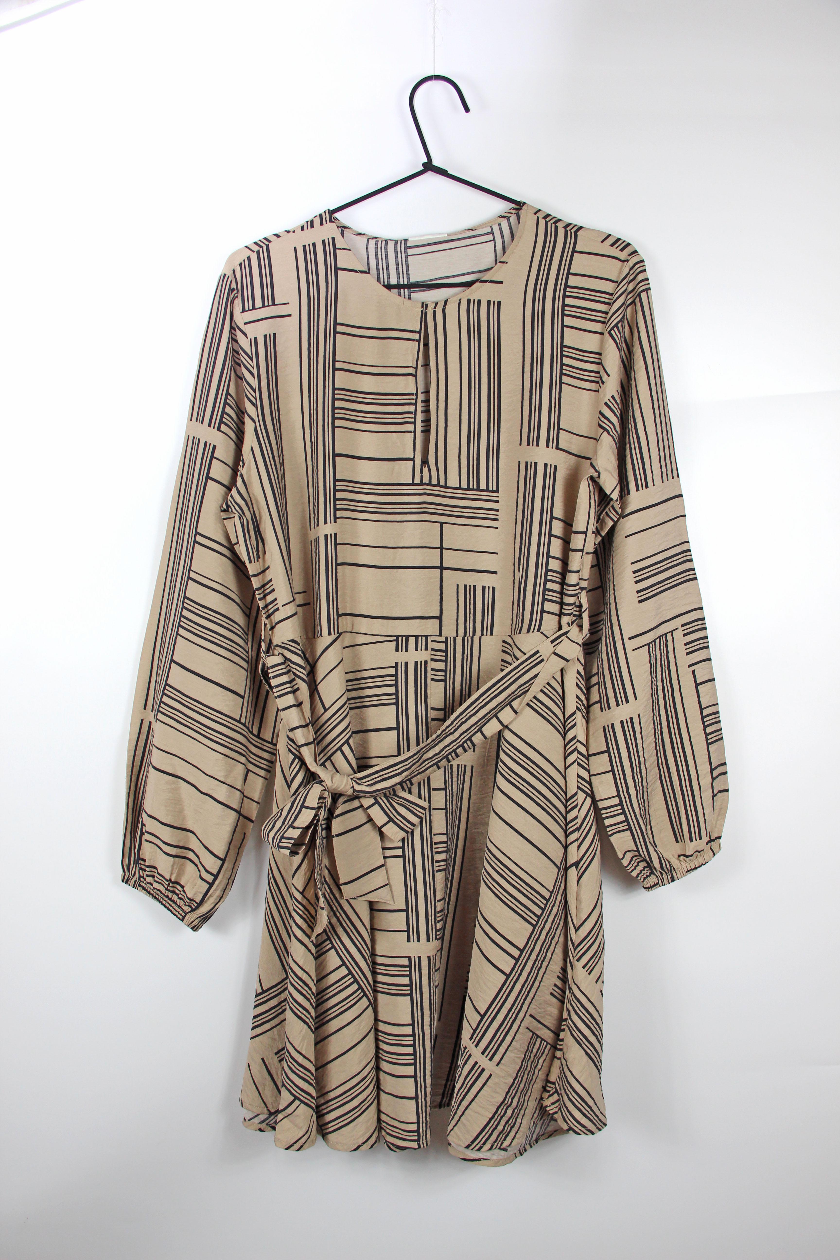 Платье Only с принтом M Бежевый (15339339)