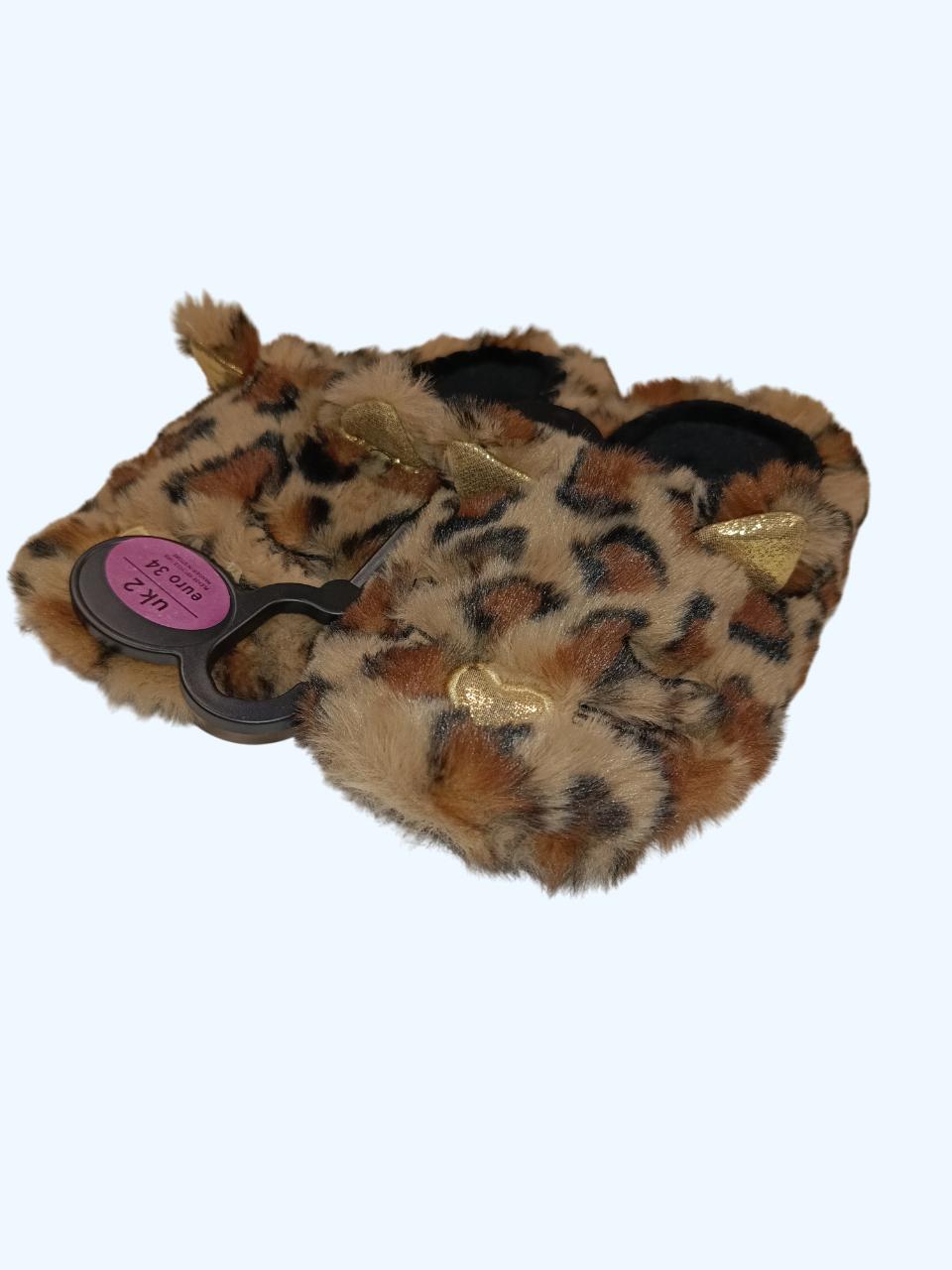 Тапочки кімнатні для дівчинки George 34 Різнокольоровий (0335) - фото 4 Тапочки кімнатні для дівчинки George 34 Різнокольоровий (0335) - фото 4