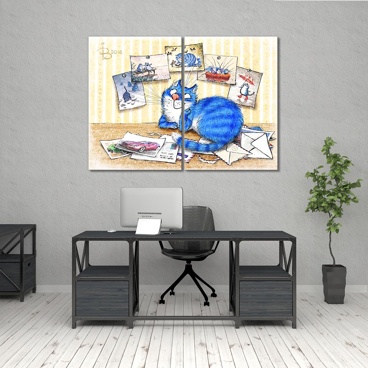 Модульная картина Ностальгия 2 модуля 80x120 см