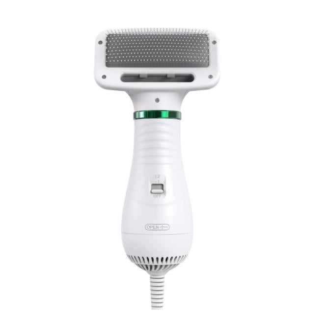 Щітка-фен Grooming Dryer 2в1 для грумінгу тварин 300 Вт Білий