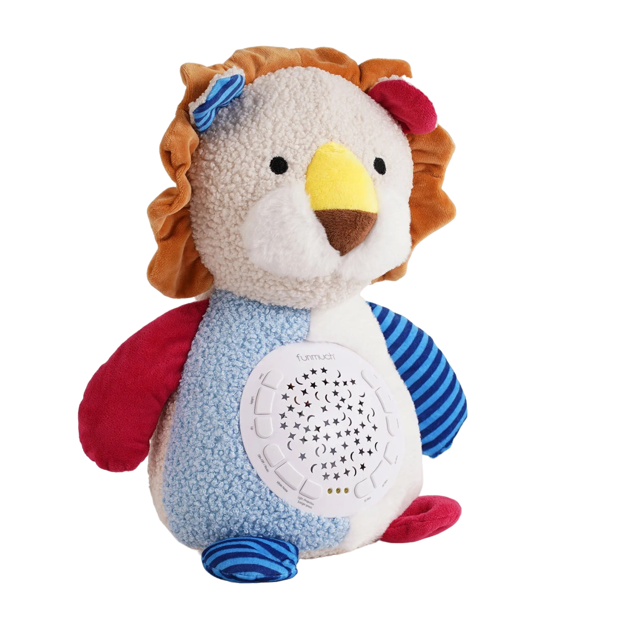 Ночник-проектор звездного неба FunMuch Львенок колыбельные звуки природы с таймером Multicolor (121084)