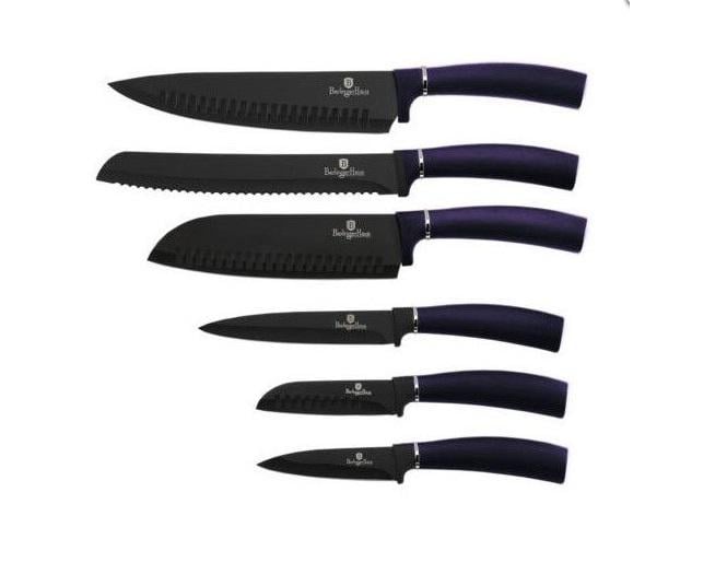 Набір ножів Berlinger Haus Purple Eclipse Collection 6 пр. (2559BH)