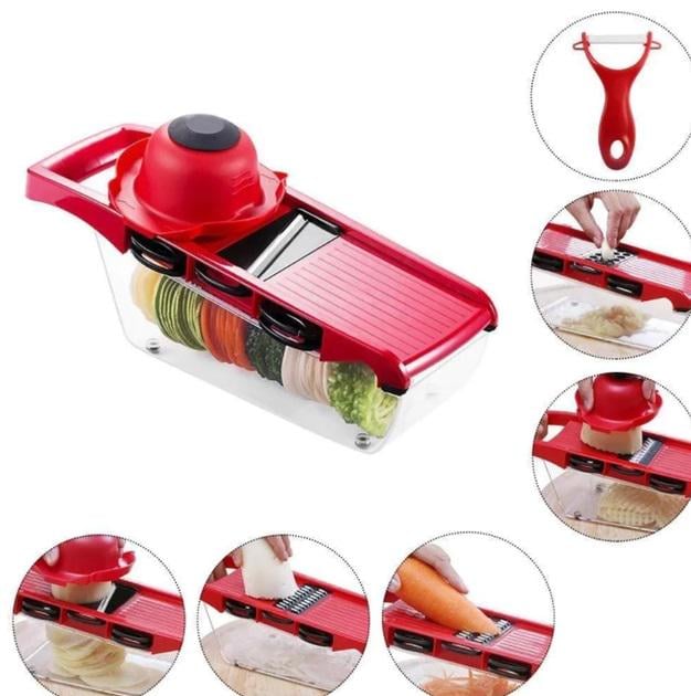 Терка пластиковая универсальная Stenson R90480 7 пр. 32х11х11 см (594627) - фото 5