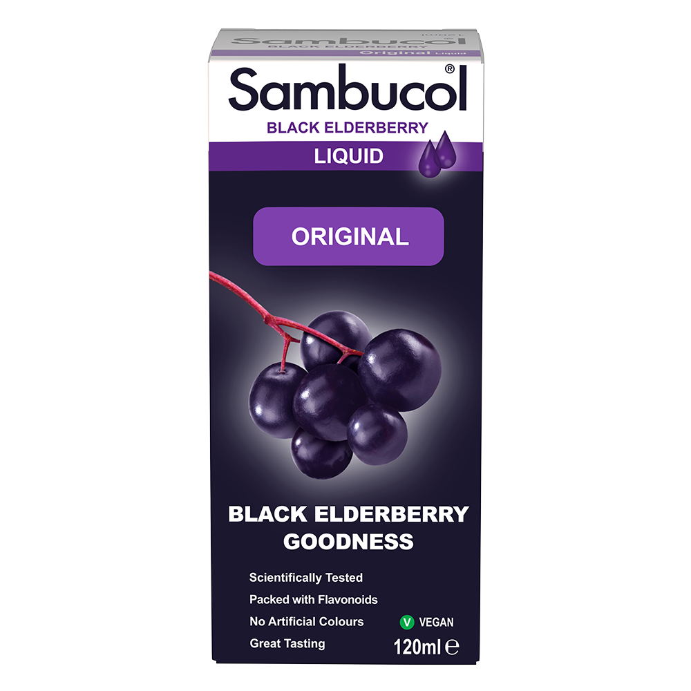 Самбукол сироп для иммунитета Sambucol Черная бузина для взрослых и детей от 3 лет 120 мл - фото 3