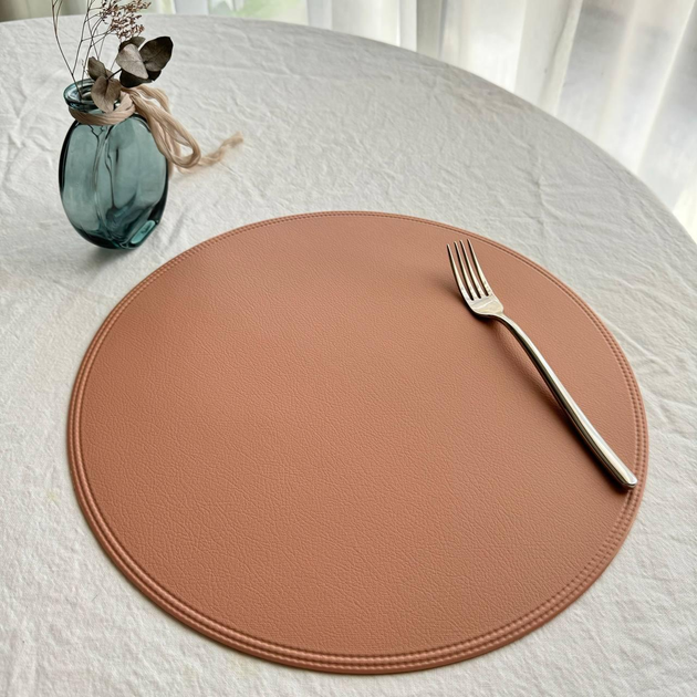 Килимок для сервірування 38 см Рожевий (BP-71-5) - фото 1 Килимок для сервірування 38 см Рожевий (BP-71-5) - фото 1