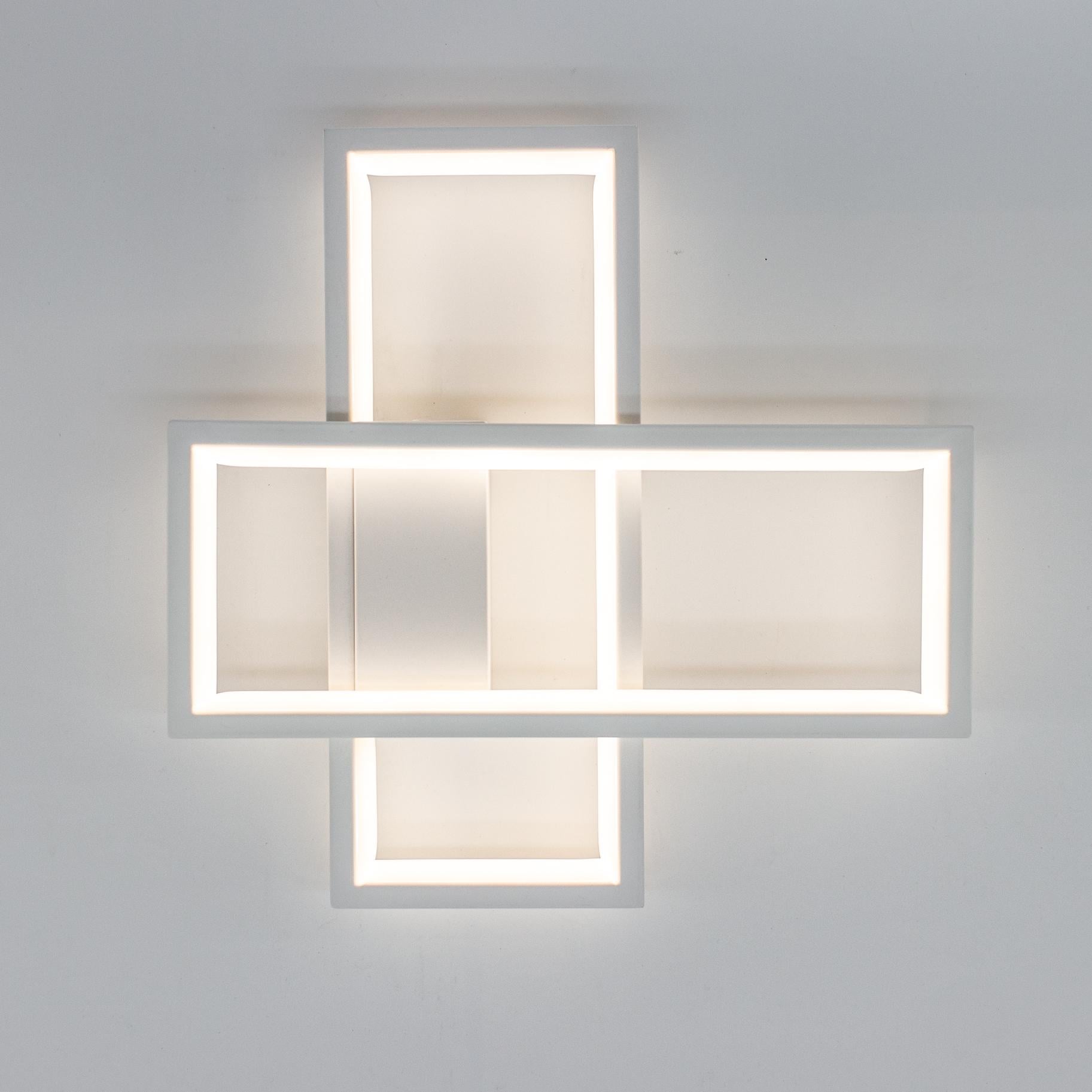 Бра світлодіодне SVEN 2S 20 Вт 300х300х60 мм Білий (10556)