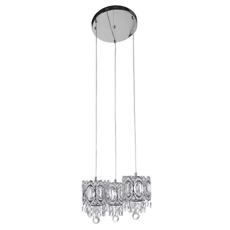 Люстра підвісна Brille BR-01 455S/3 LED з підсвічуванням