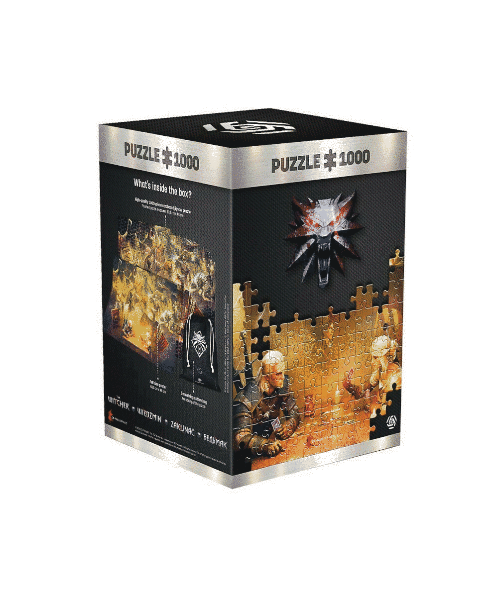 Пазли Good Loot Premium The Witcher Гра в Гвинт 1000 шт. (5908305231448)
