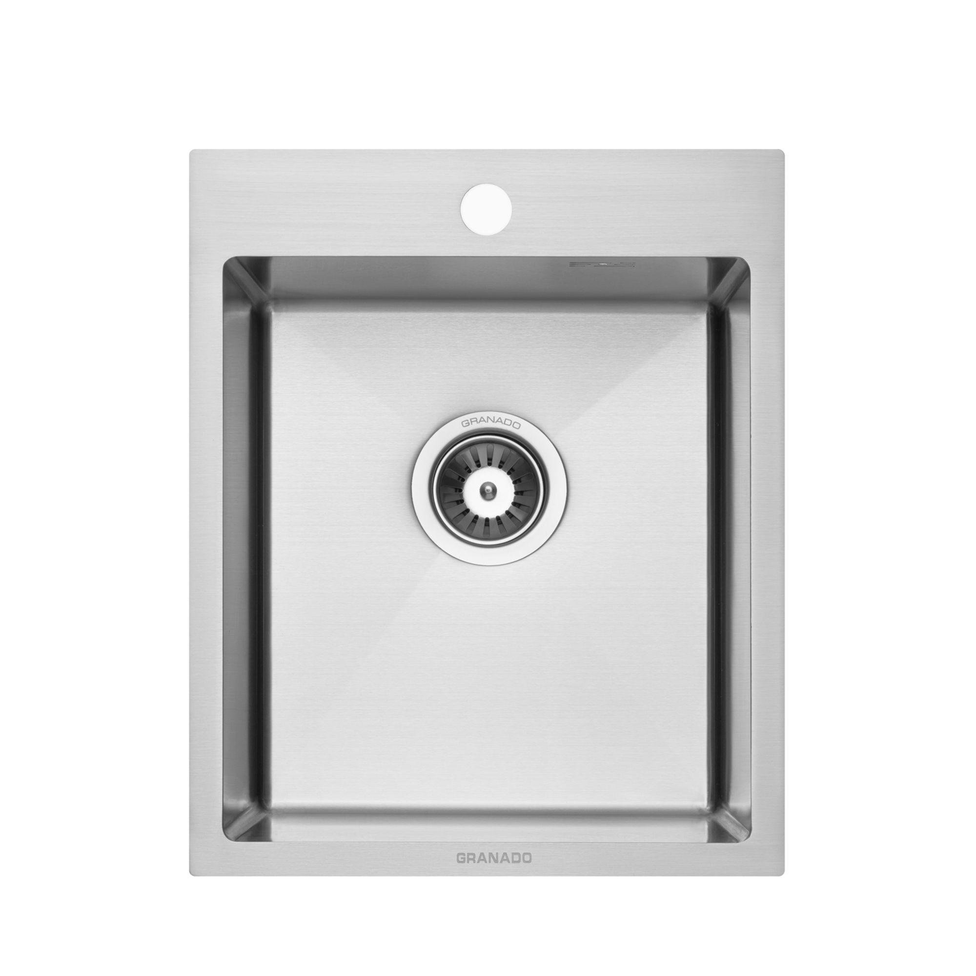 Мойка для кухни Granado Pravia сталь SUS-304 41x50 см (20538)