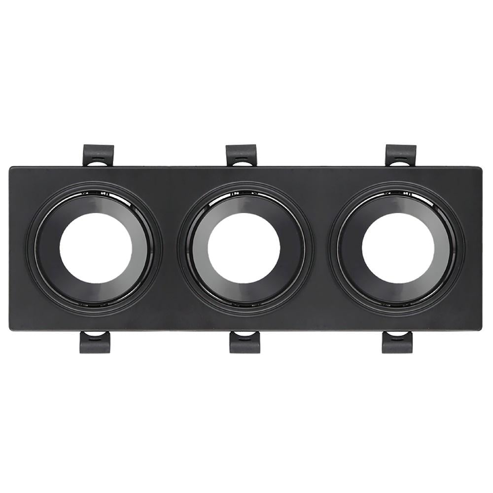 Светильник точечный встраиваемый HOROZ ELECTRIC AZELYA-4 Черный