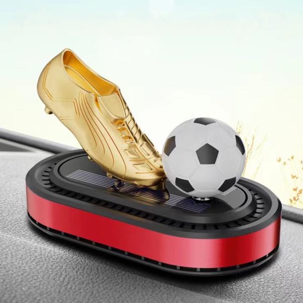 Ароматизатор для авто на сонячній батареї з м'ячем що обертається (J00039) - фото 3 Ароматизатор для авто на сонячній батареї з м'ячем що обертається (J00039) - фото 3