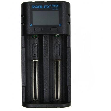 Зарядное устройство для аккумуляторов Rablex RB 406 Ni-Mh/Li-ion/Ni-CD/18650/АА/ААА (12459713)