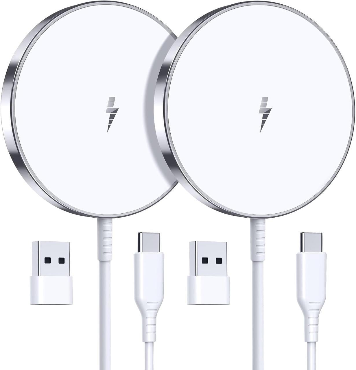 Зарядний пристрій бездротовий магнітний OANDYS 15 Вт для iPhone та AirPods 2 шт.