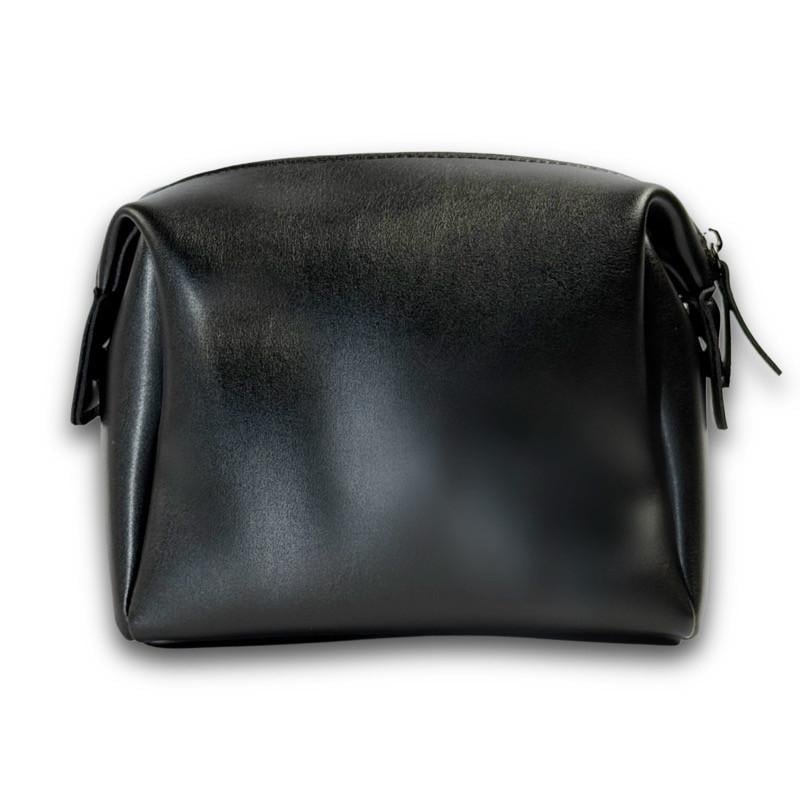 Косметичка гладкая Gorillas Accessories Шанель FR32 экокожа Черный