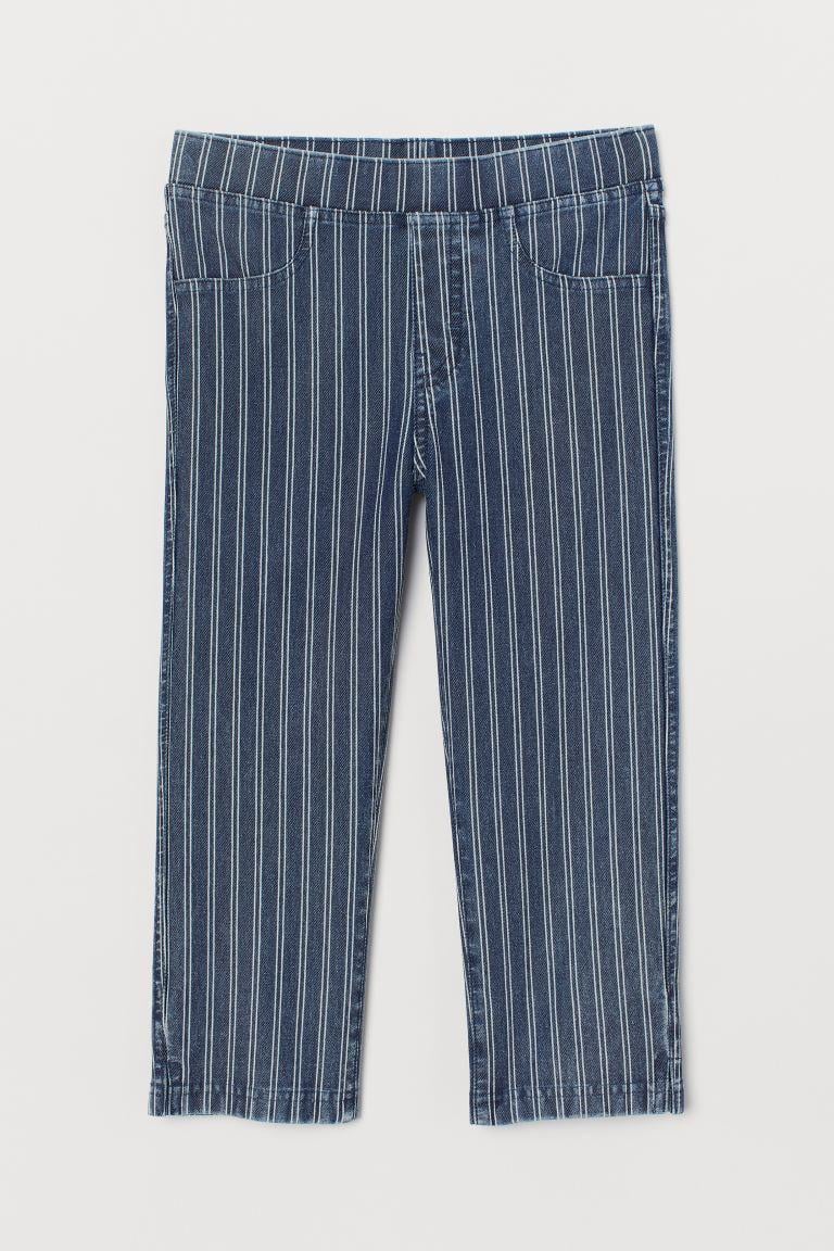 Джегінси H&M Смужка 146 см Синій (S907856798)