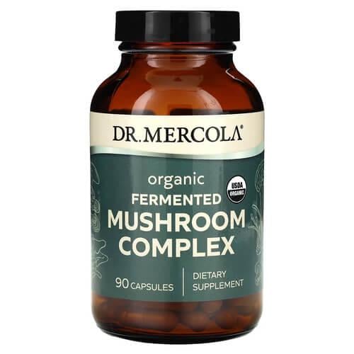 Комплекс грибов Dr. Mercola Organic Fermented Mushroom Complex 90 капс. (MCL-01458)