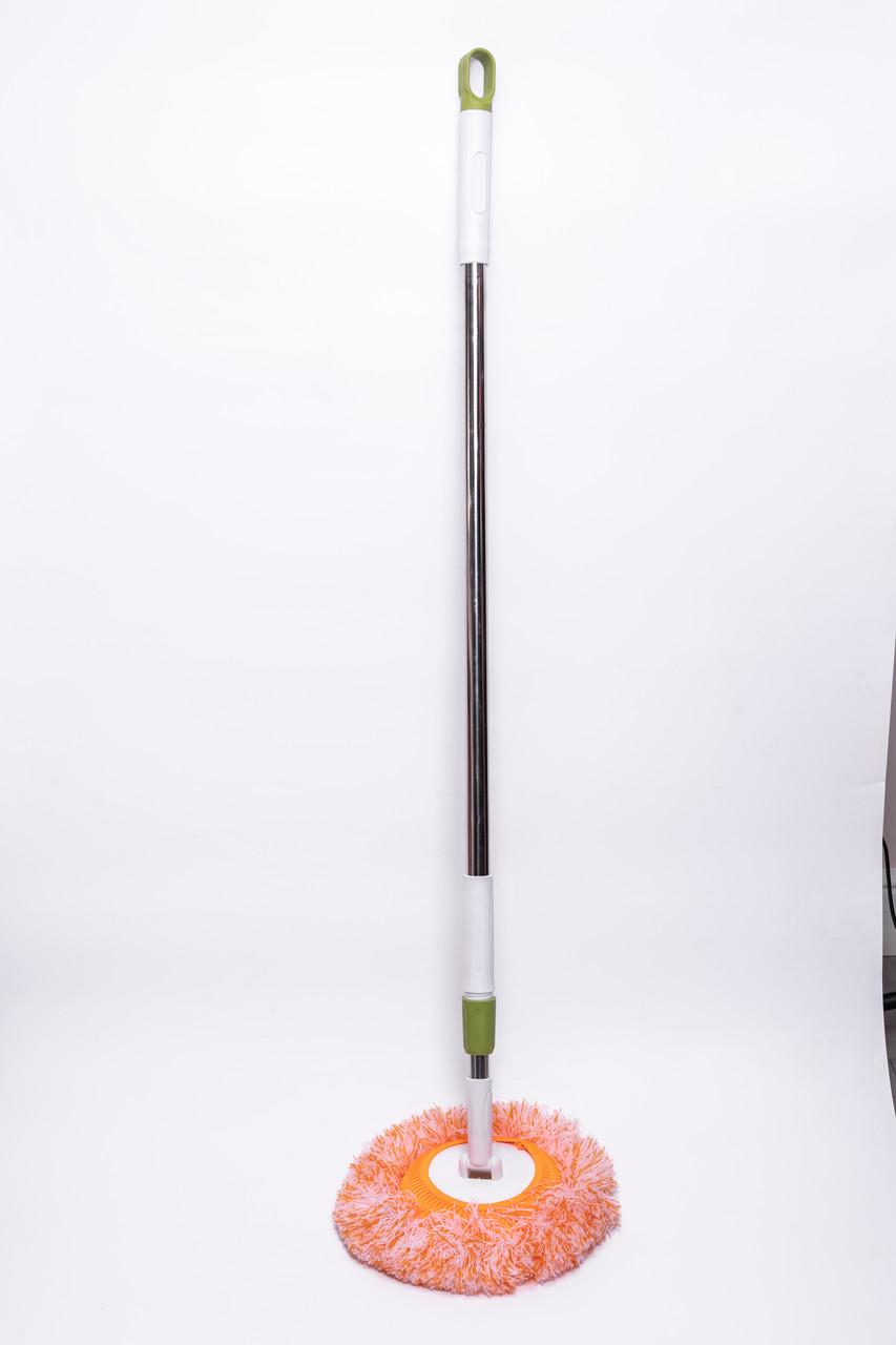 Швабра с телескопической ручкой и круглой сменной насадкой для уборки плитки/ламината/линолеума (HP-35015-36) - фото 3 Швабра с телескопической ручкой и круглой сменной насадкой для уборки плитки/ламината/линолеума (HP-35015-36) - фото 3