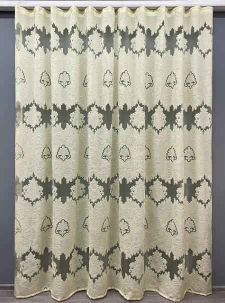 Тюль жатка органза Бежевый (1425т)