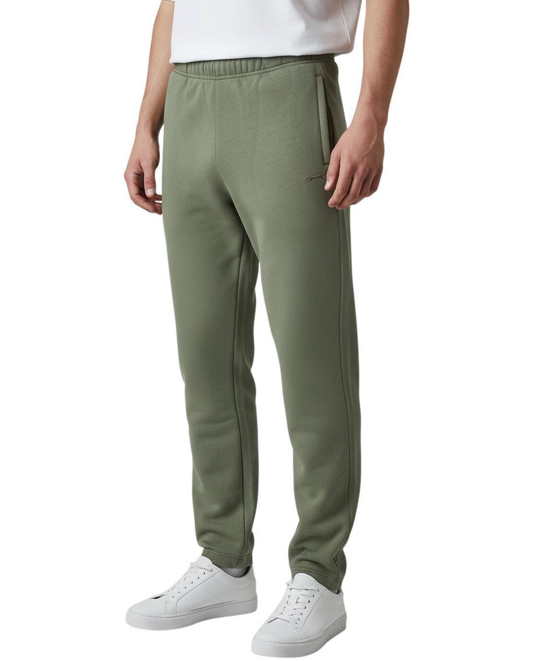 Спортивные штаны-джогеры мужские Slazenger 482008.16 флисовые XL Оливковый (2482008164706)