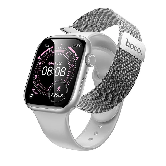 Смарт-часы Hoco Y42 Smart Watch Call Version Silver