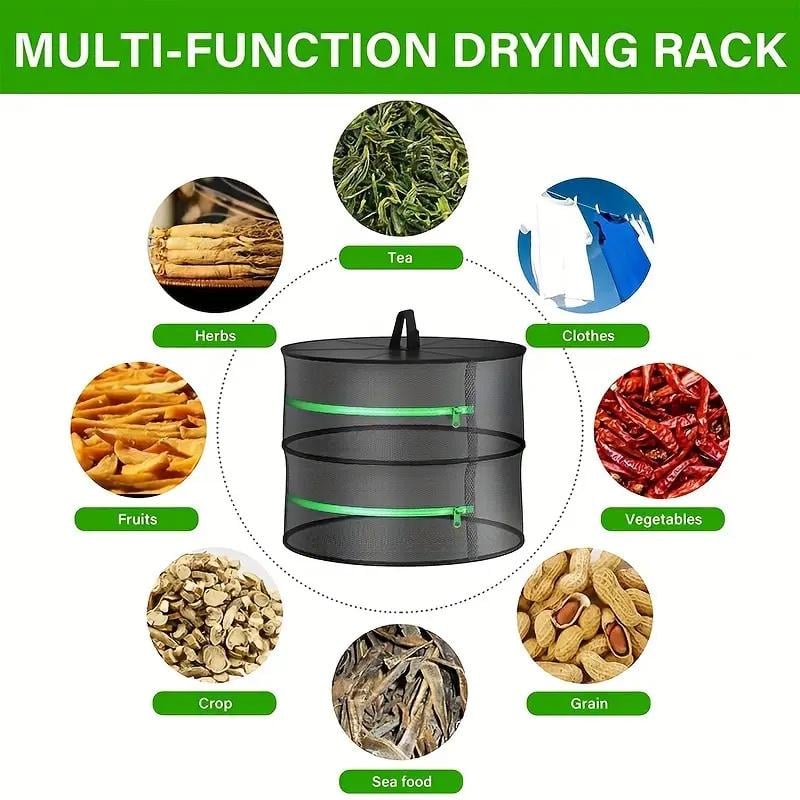 Сетка-сушилка для овощей и трав 6 ярусов - фото 4 Сетка-сушилка для овощей и трав 6 ярусов - фото 4